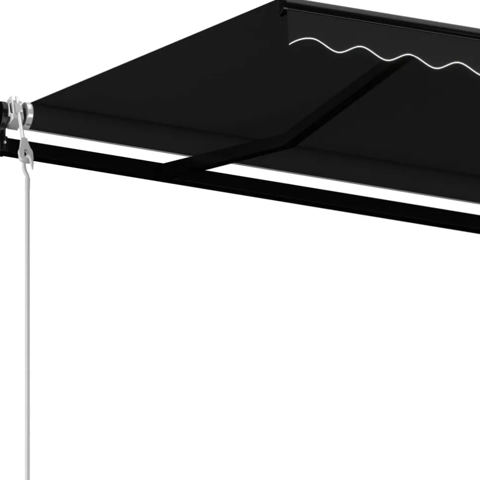 Automaattisesti sisäänkelattava markiisi 350x250 cm kerma
