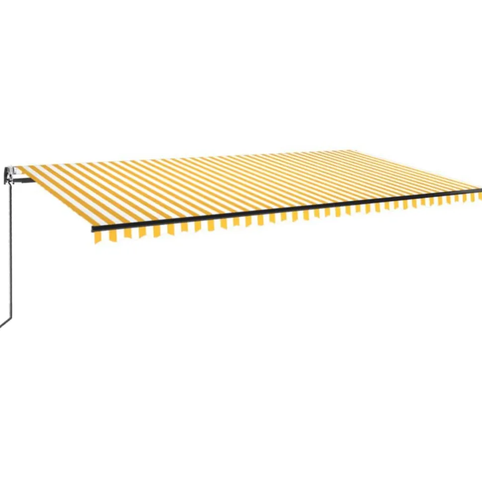 Automaattisesti sisäänkelattava markiisi 350x250 cm kerma