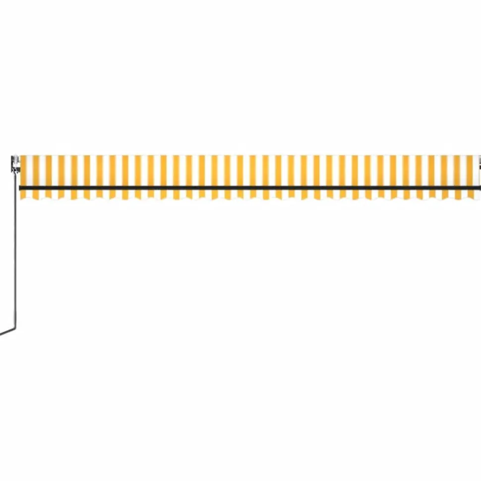 Automaattisesti sisäänkelattava markiisi 350x250 cm kerma