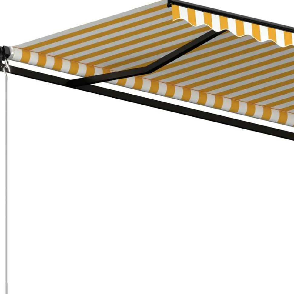 Automaattisesti sisäänkelattava markiisi 350x250 cm kerma