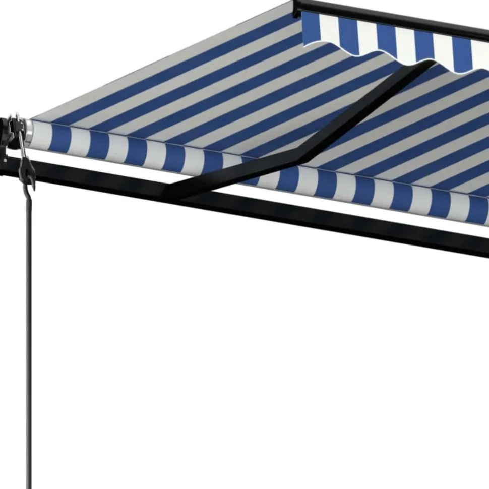 Automaattisesti sisäänkelattava markiisi 350x250 cm kerma