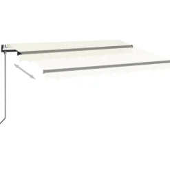 Automaattisesti sisäänkelattava markiisi 350x250 cm kerma