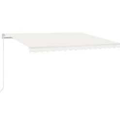 Automaattisesti sisäänkelattava markiisi 300x250cm sinivalk.