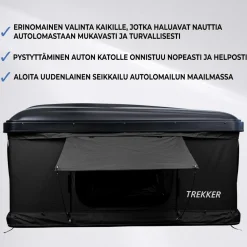 Auton kattoteltta Trekker Hut M, eri värejä