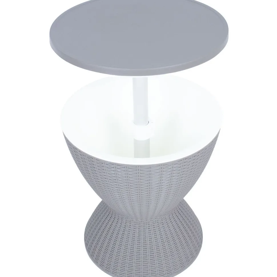 Baarisetti Home4You BELLE 3-in-1, harmaa muovi