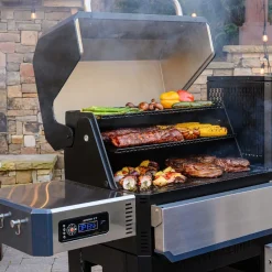 BBQ-hiiligrilli/savustin Masterbuilt Gravity Series 1050, digitaalinen, wifi-ohjattava