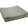 Betonikourulaatta Rudus 418x420x80 mm sileä harmaa