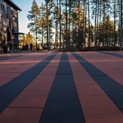 Betonilaatta Rudus 698x465x80 mm sileä harmaa