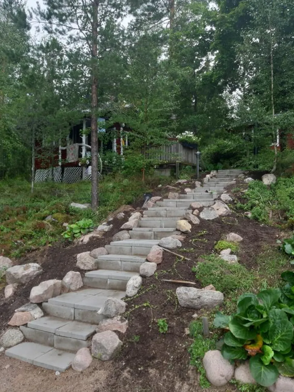 Betonilaatta Rudus 398x398x50 mm sileä harmaa