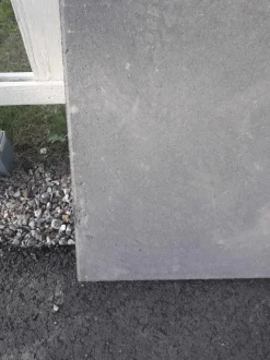 Betonilaatta Rudus 498x498x50 mm sileä musta
