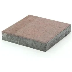 Betonilaatta Rudus 298x298x50 mm sileä punamusta