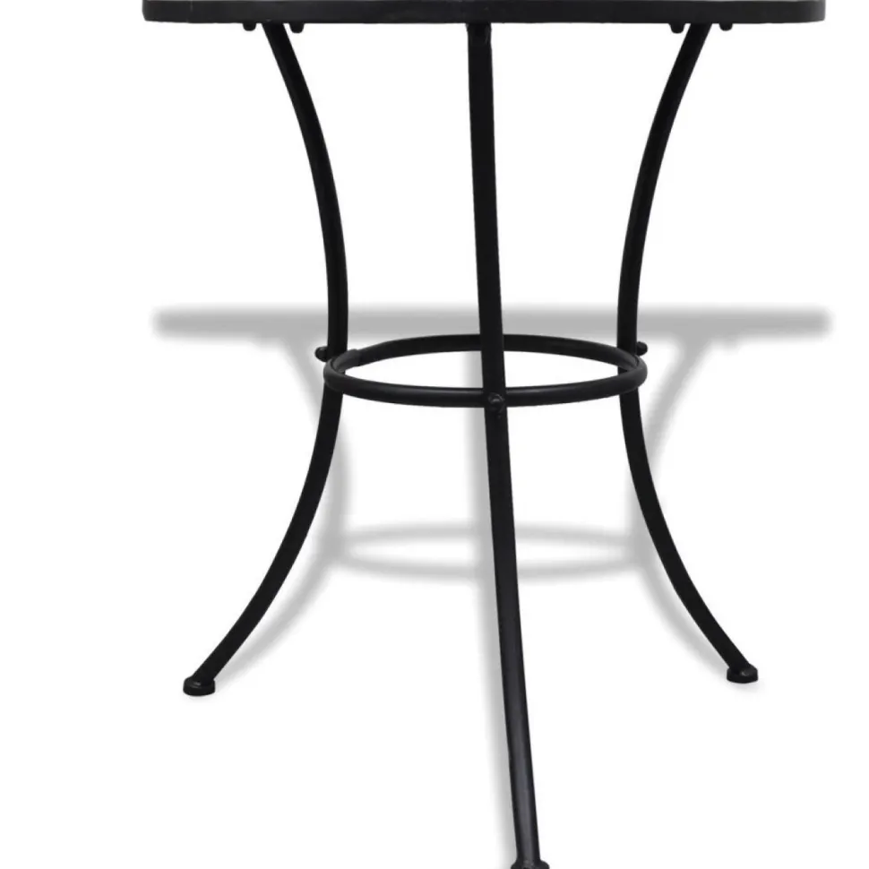 Bistropöytä 60 cm terrakotta mosaiikki