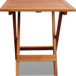 Bistropöytä 46x46x47 cm täysi akaasiapuu