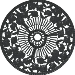 Bistrosarja 3-osainen valualumiini musta (17739)