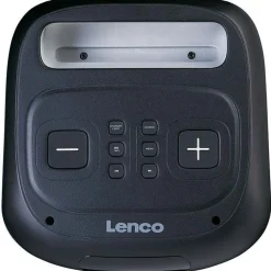 Bluetooth-kaiutin Lenco, IPx4, 100W, langattomalla mikrofonilla