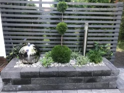 Citymuurikivi Lakka lohko/sileä 360x180x150 mm musta