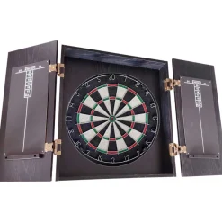 Darts-taulu kaapilla, React