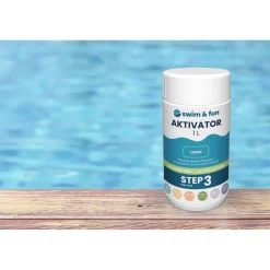 Desinfiointitehostin Swim & Fun Aktivator 1 l aktiivihapelle