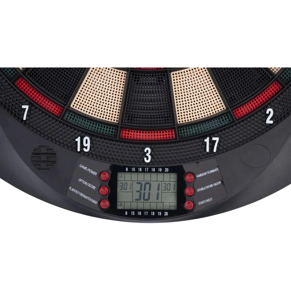 Elektroninen Darts-taulu Longfield, LCD-näyttö