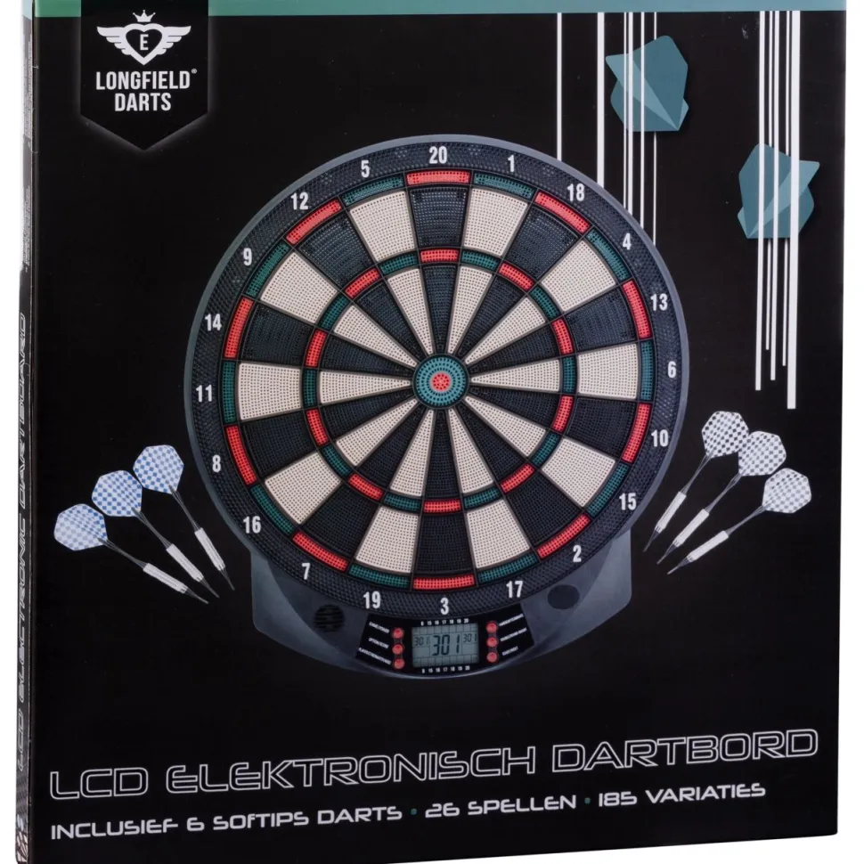 Elektroninen Darts-taulu Longfield, LCD-näyttö
