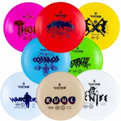 8 frisbeegolfkiekon setti Viking Discs Ground Set