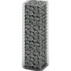 Gabion/kivikori kansilla galvanoitu vaijeri 100x30x30cm