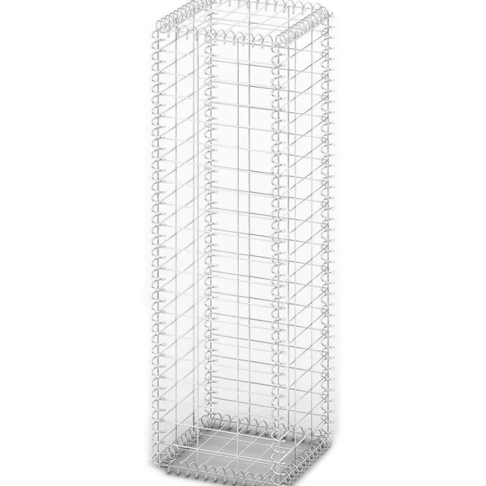 Gabion/kivikori kansilla galvanoitu vaijeri 100x30x30cm