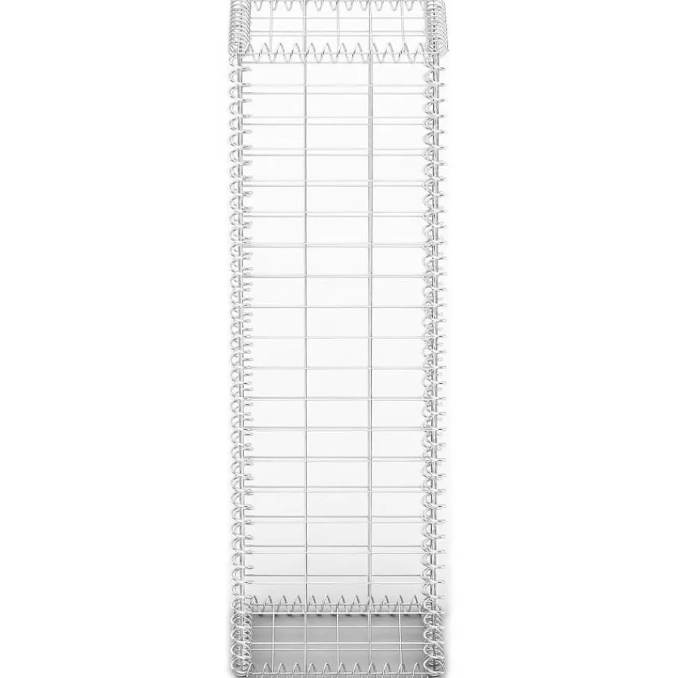 Gabion/kivikori kansilla galvanoitu vaijeri 100x30x30cm
