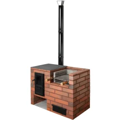Grilli-kesäkeittiö Matti 1035x580x780 mm tiili