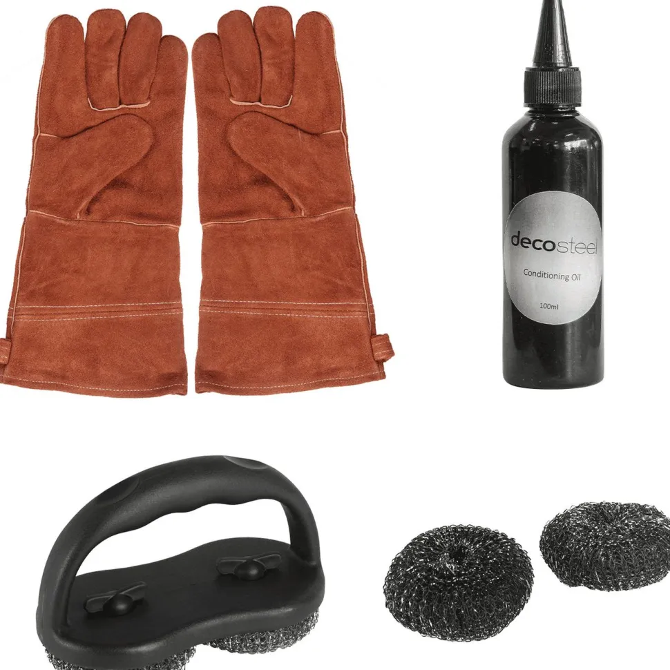 Grillinpuhdistuspaketti Pepper, mustalle ulkokeittiölle