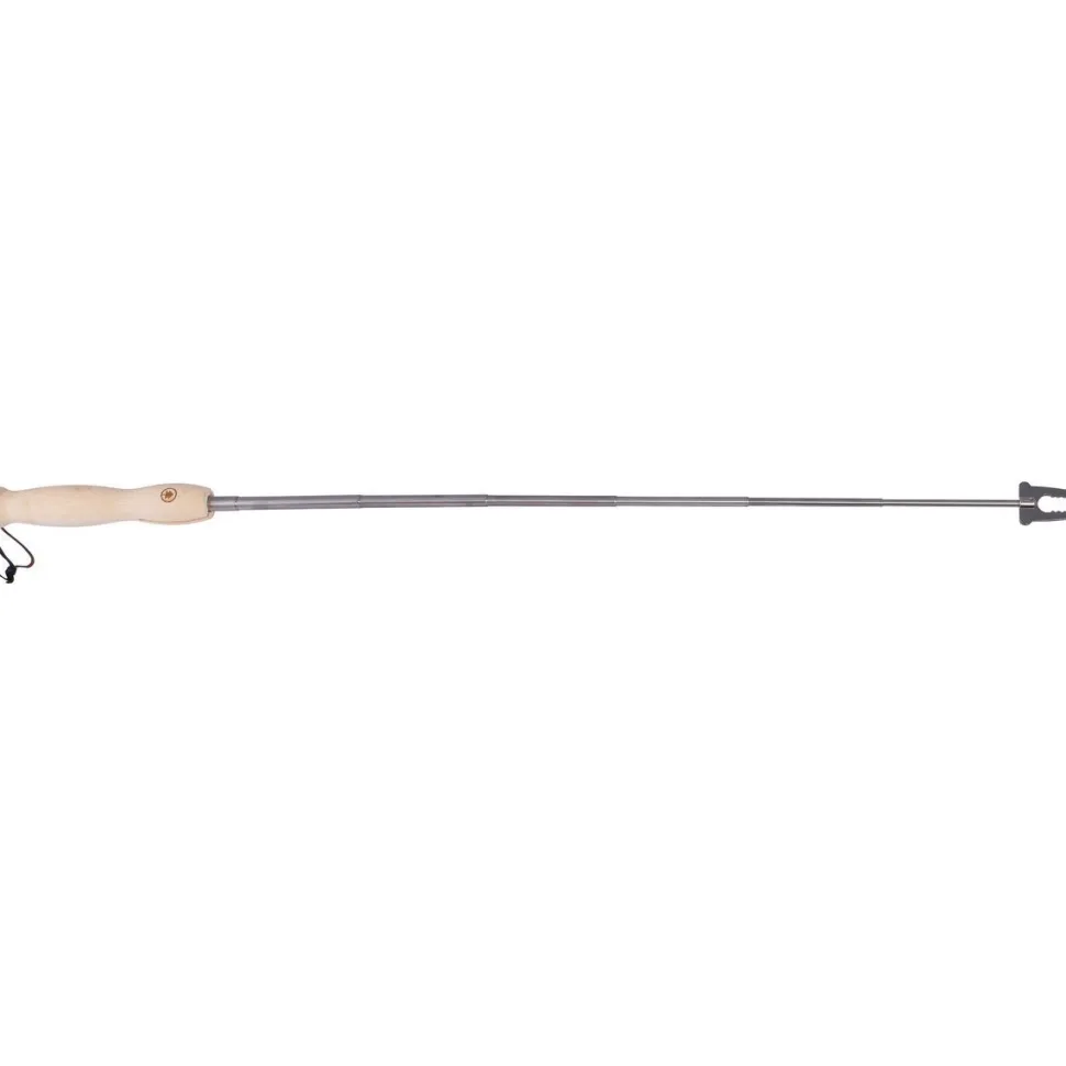 Grillivarras Espegard, kokoontaittuva, 18.5-81cm, ruostumaton teräs