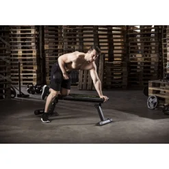 Harjoittelupenkki Tunturi FB80 Flat Bench kokoontaitettava max. 150 kg