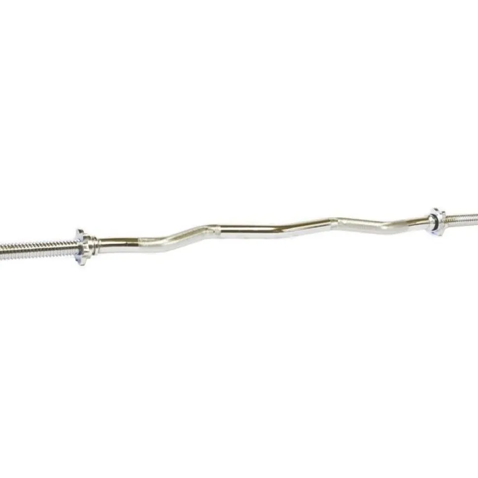 Hauistanko Fit'n Shape Kierrelukoilla 30mm, hopea