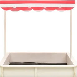 Hiekkalaatikko katoksella kuusi 115x115x115 cm eri värejä