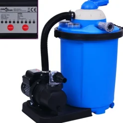 Hiekkasuodatinpumppu ajastimella 550 w 50 l