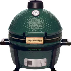 Hiiligrilli Big Green Egg Minimax sisältää tulipesän ja sivukahvat