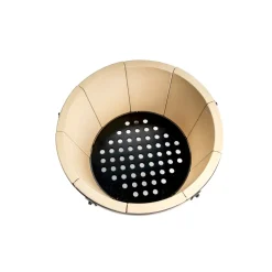 Hiiligrilli Dreamfire Hoovi Kamado, grillaustelineella, musta