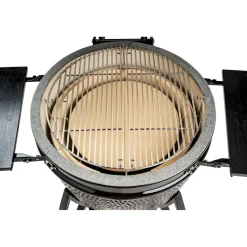 Hiiligrilli Dreamfire Hoovi Kamado Large, grillaustelineella, musta