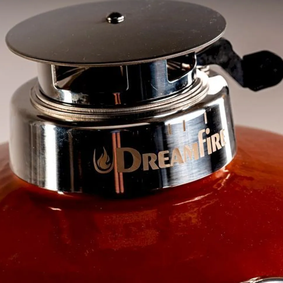 Hiiligrilli Dreamfire Kamado Comfy, punainen