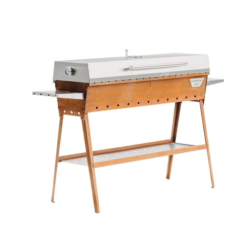 Hiiligrilli GrillSymbol Chef XL, 160x35x105cm