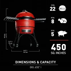 Hiiligrilli Kamado Big Joe I, Ø61cm
