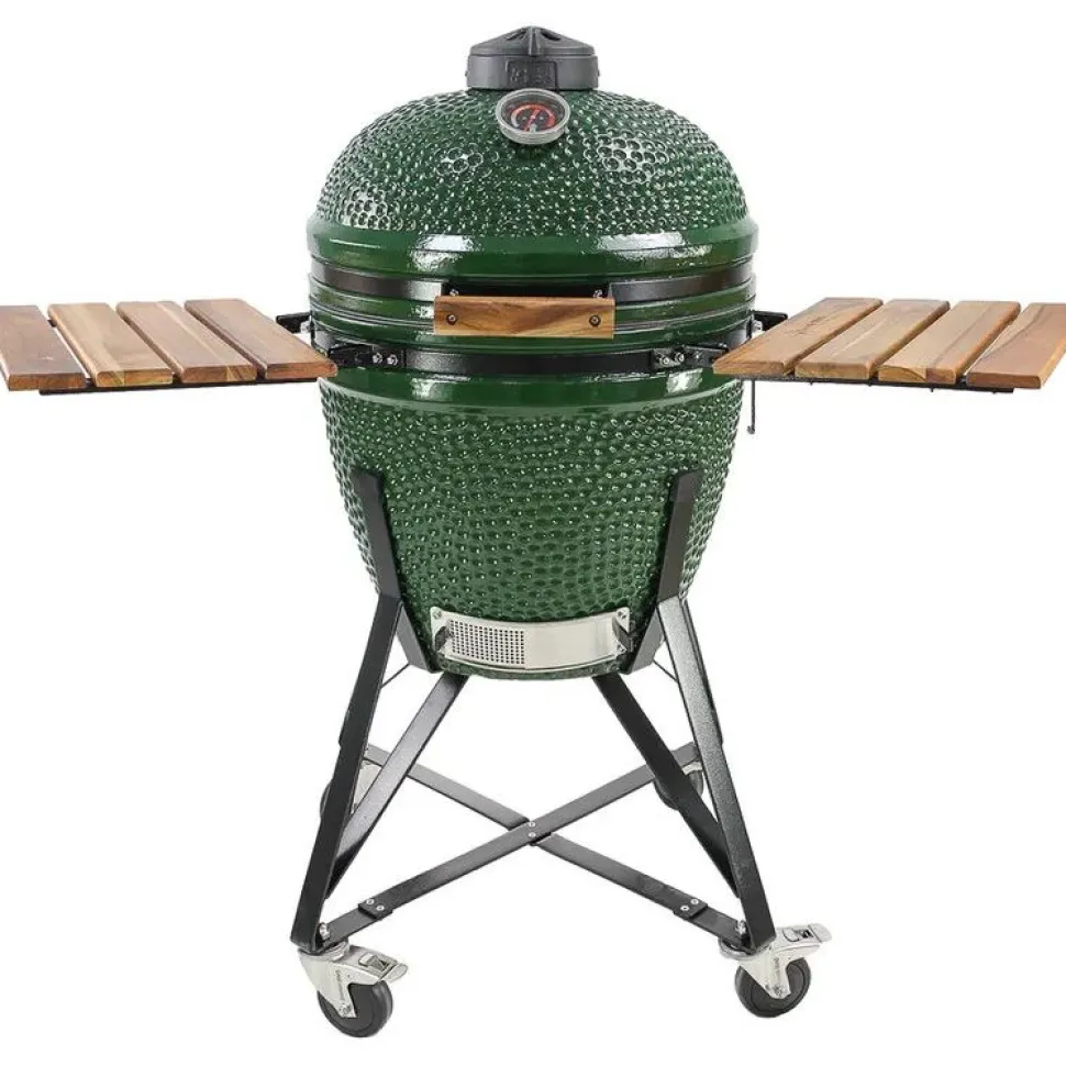 Hiiligrilli Kamado Sumo Midi 21", vihreä