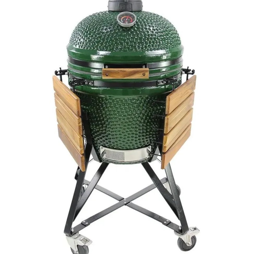 Hiiligrilli Kamado Sumo Midi 21", vihreä