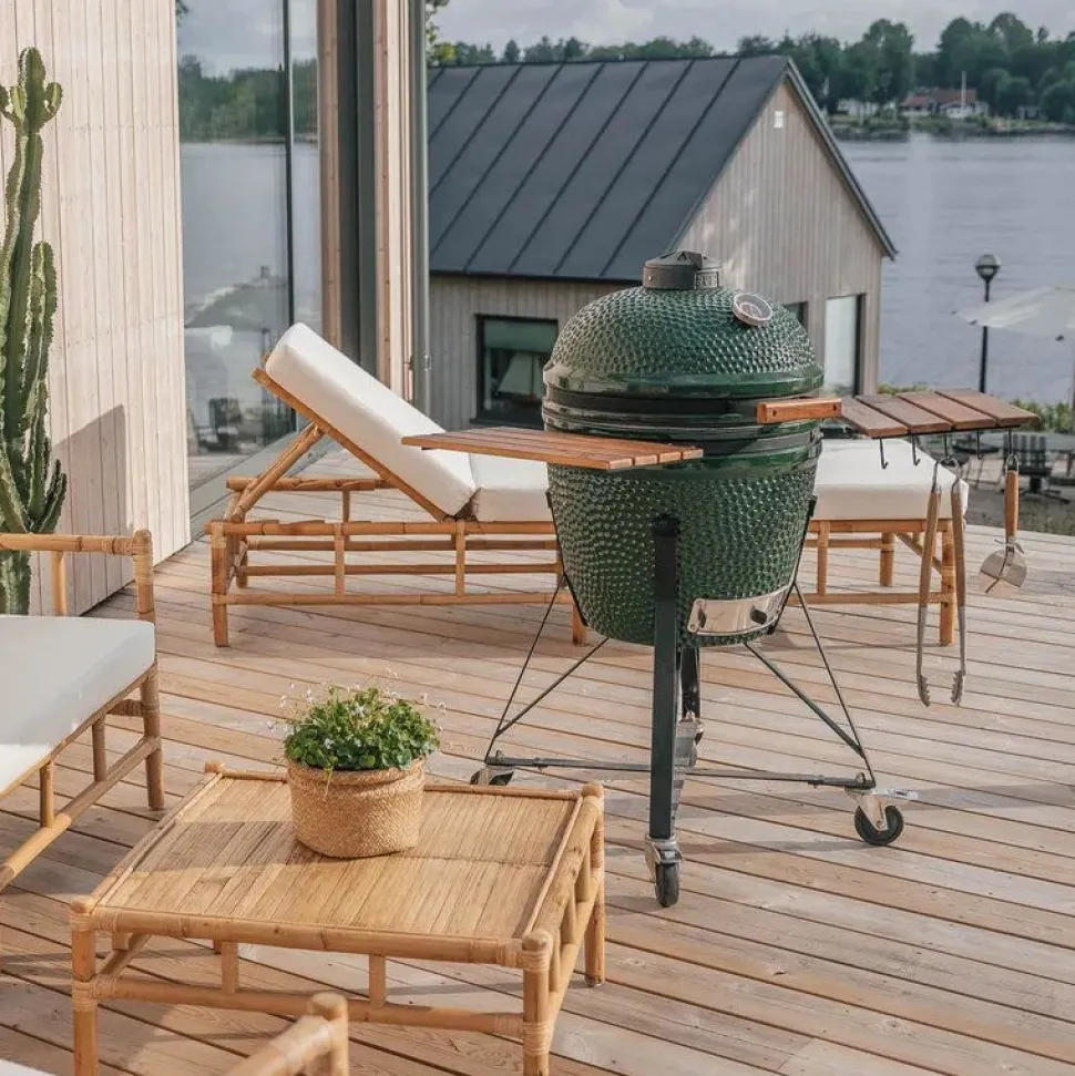 Hiiligrilli Kamado Sumo Midi 21", vihreä