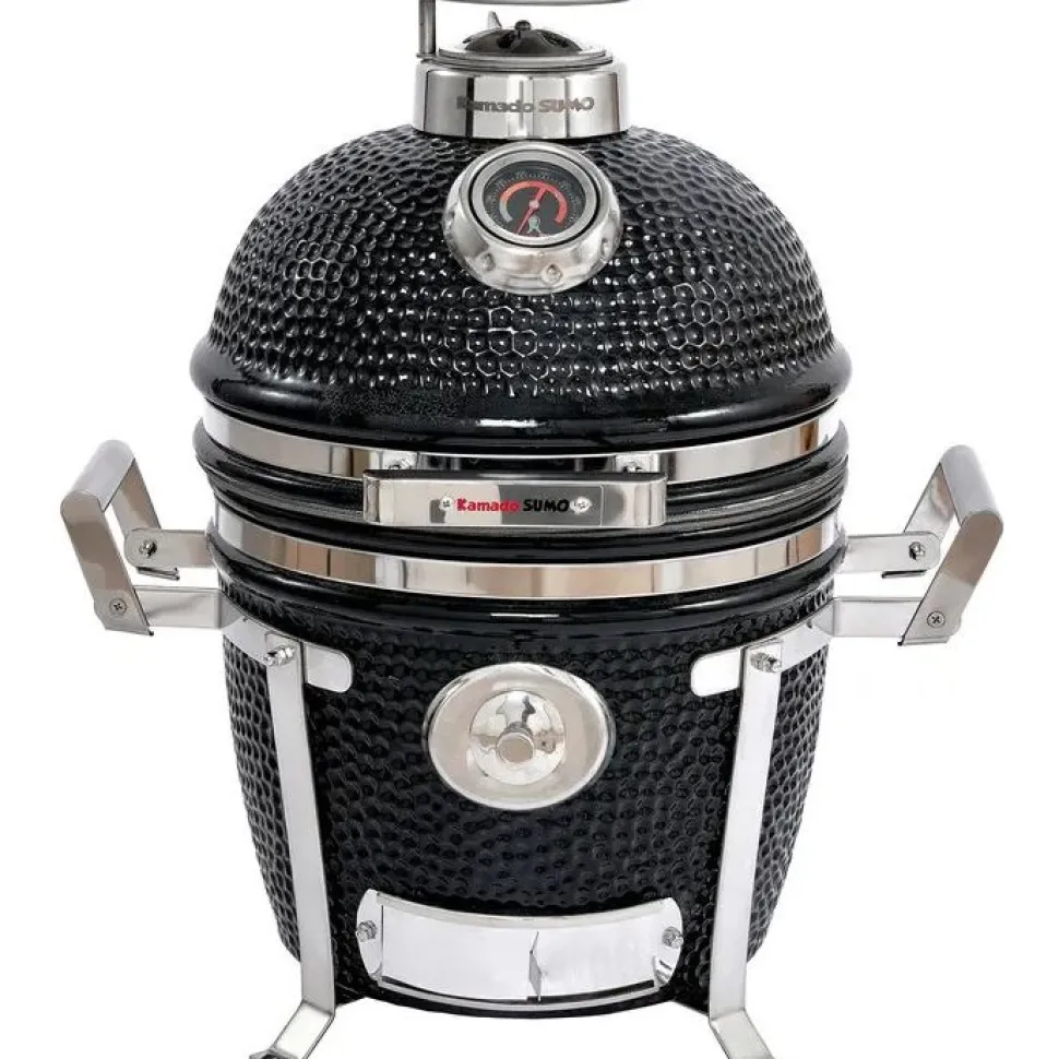 Hiiligrilli Kamado Sumo Signature Junior 15", musta
