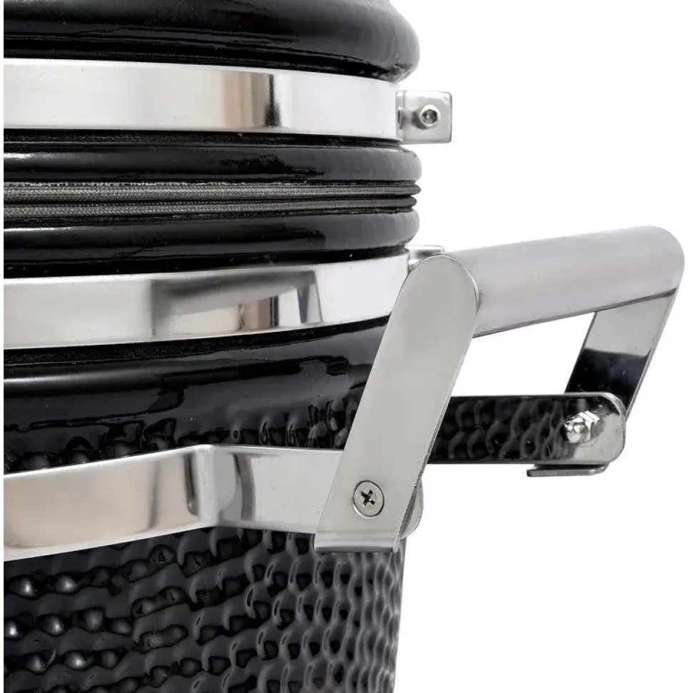 Hiiligrilli Kamado Sumo Signature Junior 15", musta