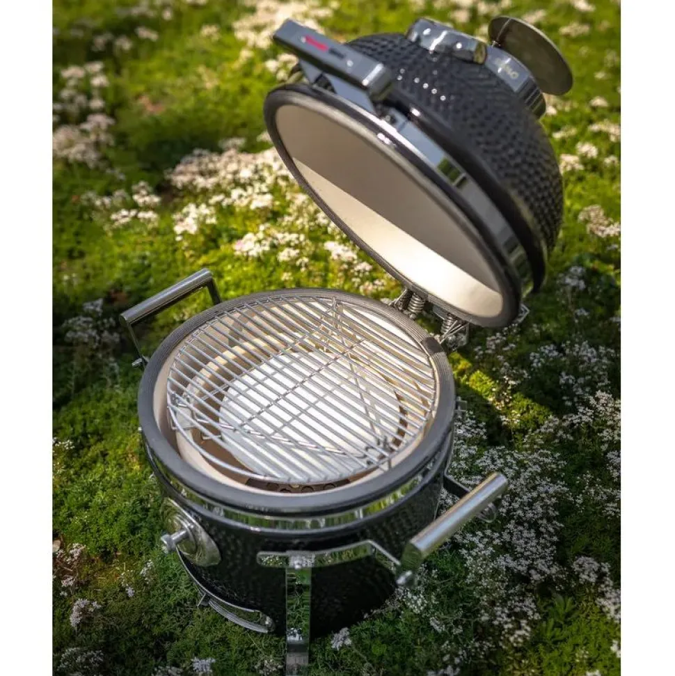 Hiiligrilli Kamado Sumo Signature Junior 15", musta