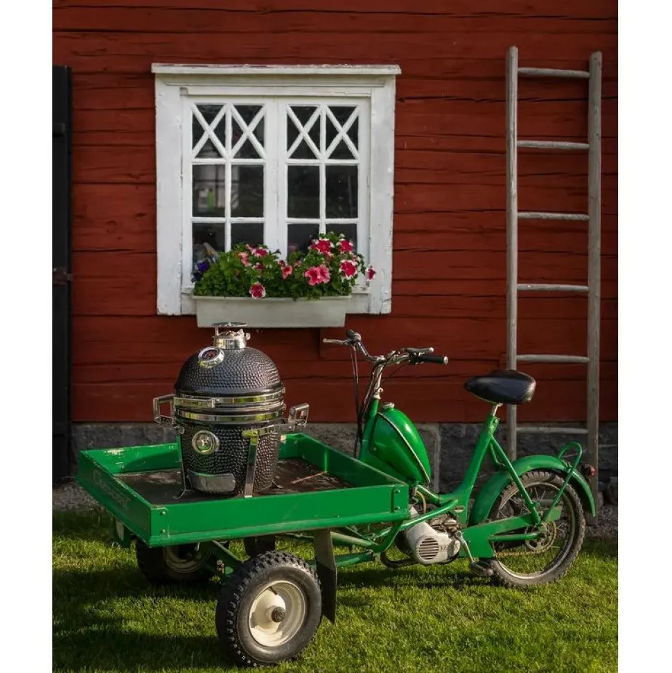 Hiiligrilli Kamado Sumo Signature Junior 15", musta