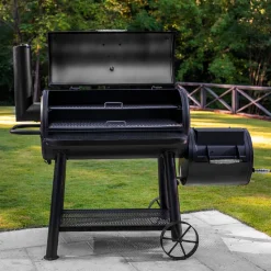 Hiiligrilli/savustingrilli Char-Griller Grand Champ Offset Smoker