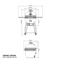 Hiiligrilli Yakiniku Medium Kamado basic